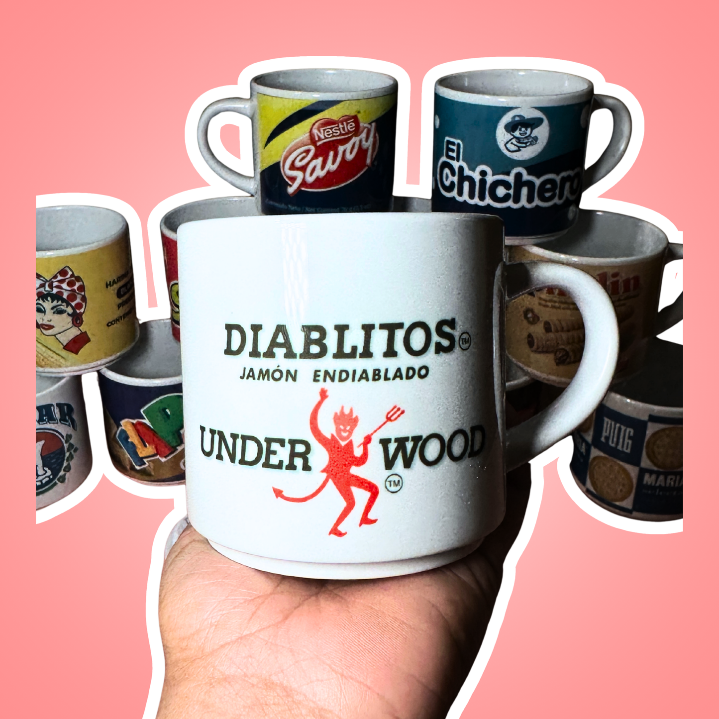 Tazas golocinas Venezolanas