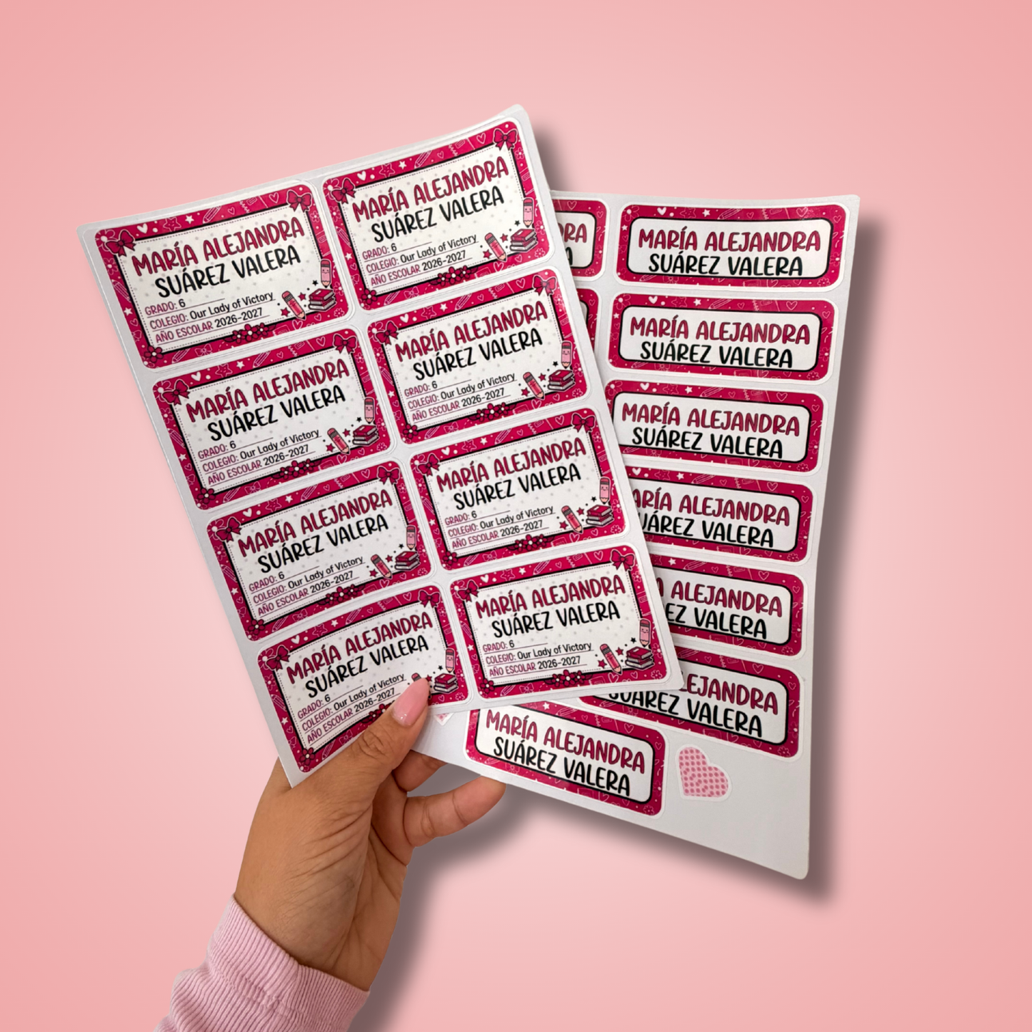 Kit Stickers Back to school