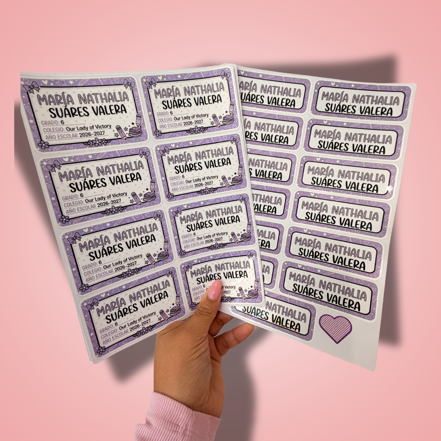 Kit Stickers Back to school